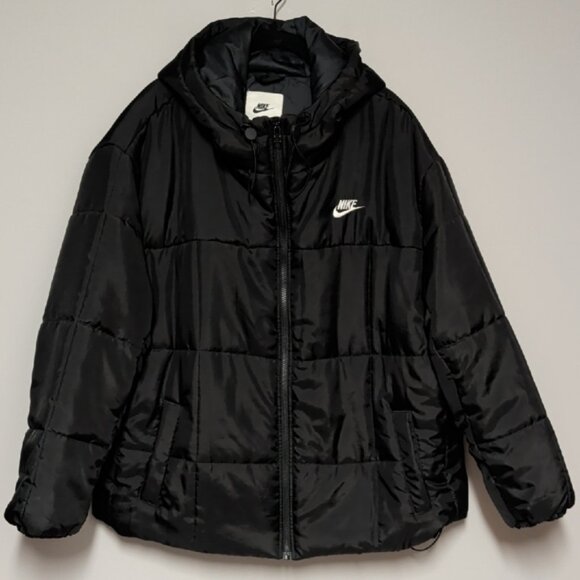 Nike Black Puffer Jacket - Picture 1 of 7